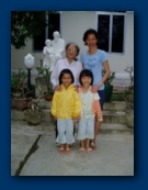 1. 007  Linh, rear right, with Khai Sang, Vietnam, special school principal Di Tam and (front l to r) Y Pao, Tuyen.
